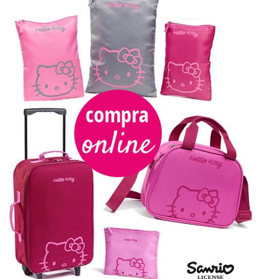 Parti per le vacanze con il set da viaggio di Hello Kitty