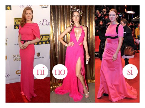 Le star amano il look rosa