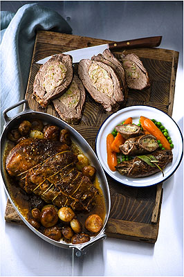 Arrosto con la senape