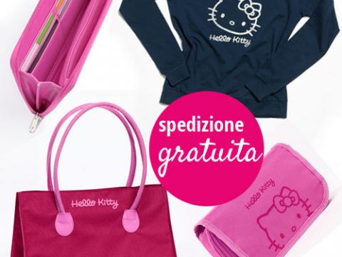 Speciale weekend: parti leggera con il kit da viaggio di Hello Kitty