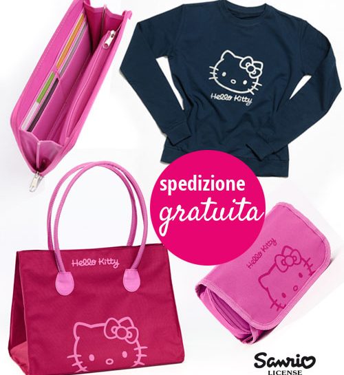 Speciale weekend: parti leggera con il kit da viaggio di Hello Kitty