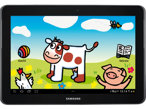 Mucca Moka, dai libri per bambini a un'app dedicata