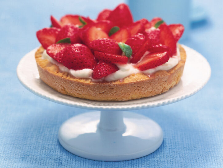 Crostata di fragole fresche