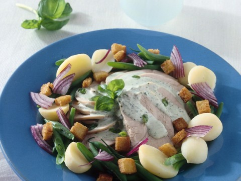 Insalata di pollo con yogurt