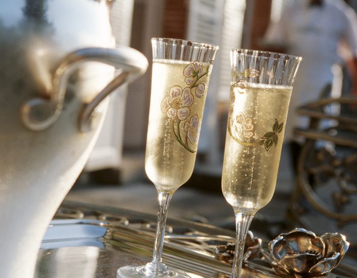 Il bicchiere giusto per lo champagne
