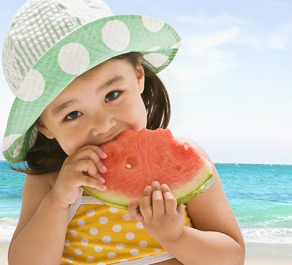 Alimentazione dei bambini in vacanza