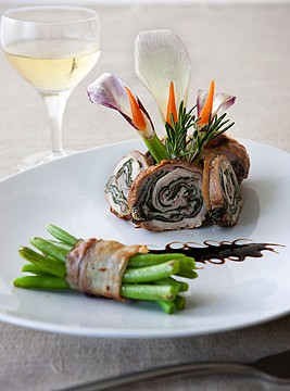 Asparagi con pancetta croccante