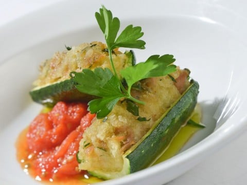 Zucchine ripiene di tonno