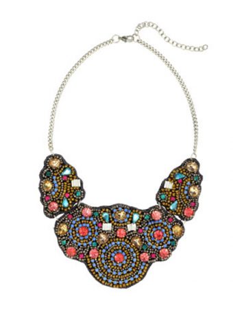 Collana Etnica YAZILIND Con Perline Colorate E Miglio: Lunghezza Regolabile 45+5 Cm, Gioiello Artigianale Tribale