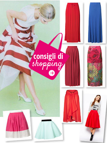 Gonne lunghe: il trend dell'estate