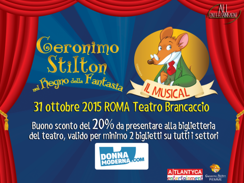 Torna il musical di Geronimo Stilton!