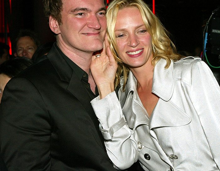 Quentin Tarantino e Uma Thurman