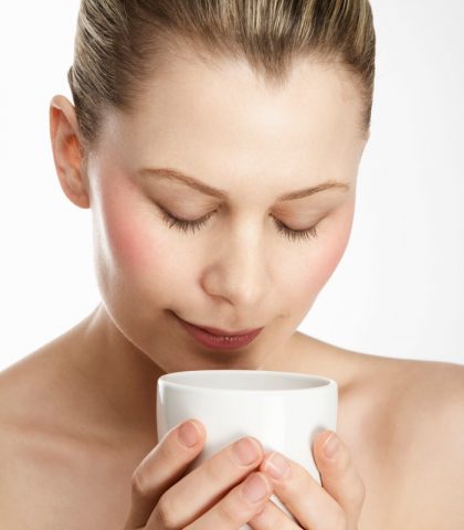 Infuso detox e budino di risoCapita di trovarsi la sera sul divano e di sentire il classico languori
