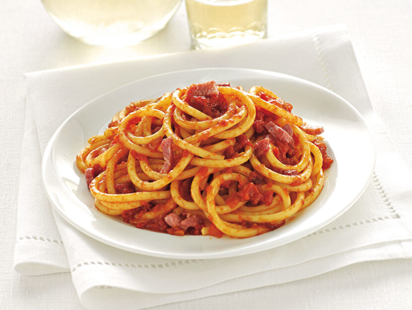 Bucatini all'amatriciana