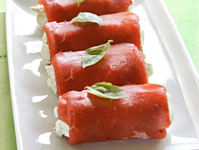 Involtini di bresaola