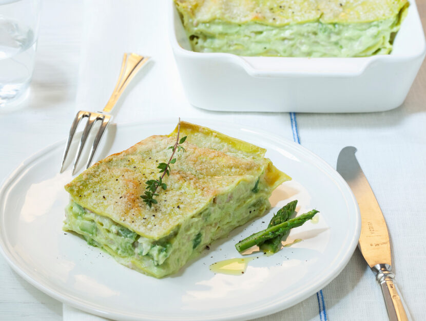 Lasagne agli asparagi