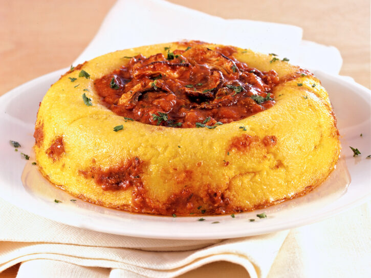 Pasticcio di polenta