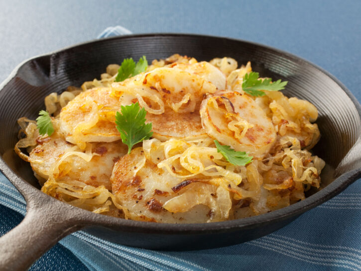Patate alla lionese - Credits: Olycom
