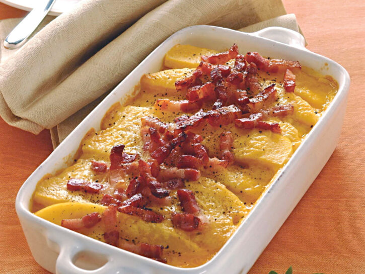 Ricetta Polenta alla carbonara - Donna Moderna