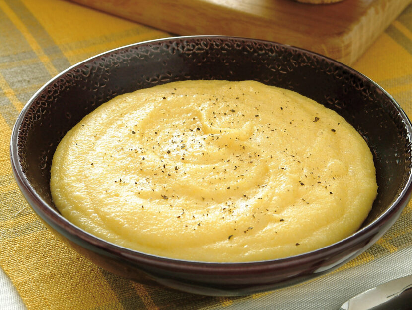 Polenta concia alla valdostana