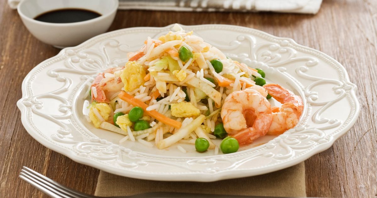 Ricetta Riso Alla Cinese Con Verdure E Gamberetti Donna Moderna