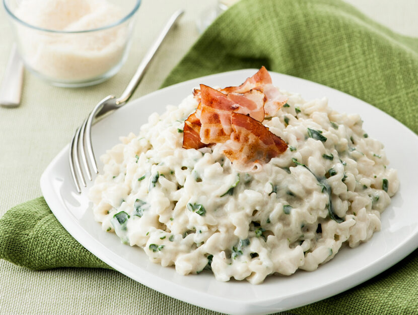 Risotto agli spinaci