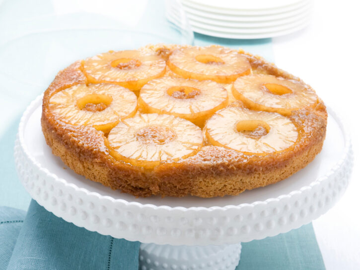 Torta rovesciata ananas sciroppata