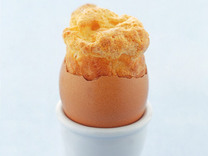 Piccoli soufflé al parmigiano
