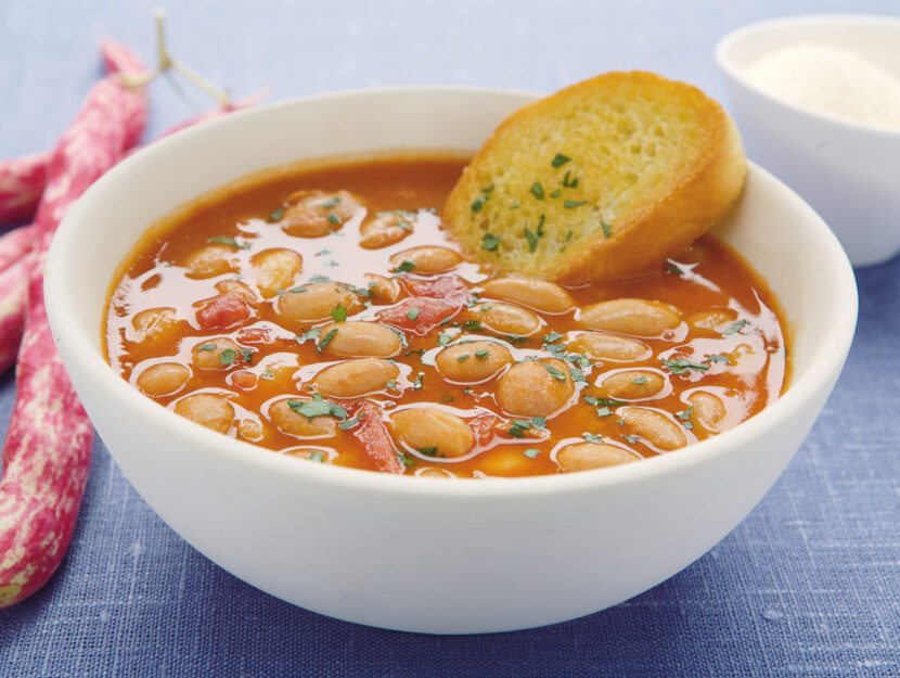 Zuppa di fagioli e patate