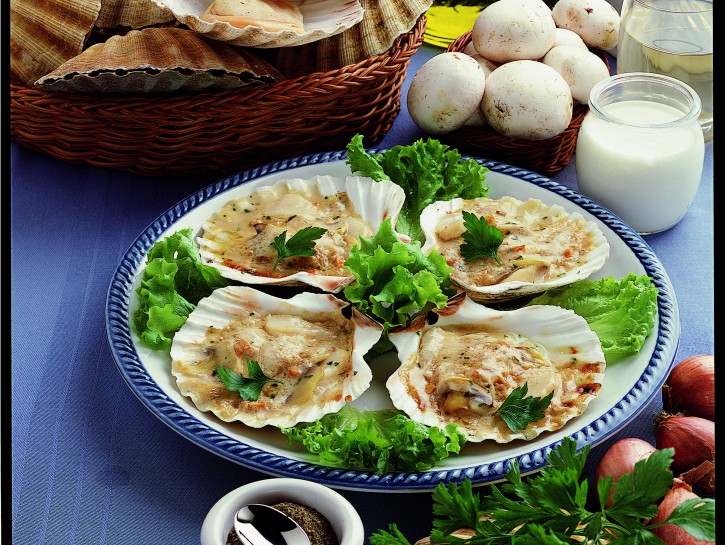 Coquilles Saint-Jacques à la parisienne