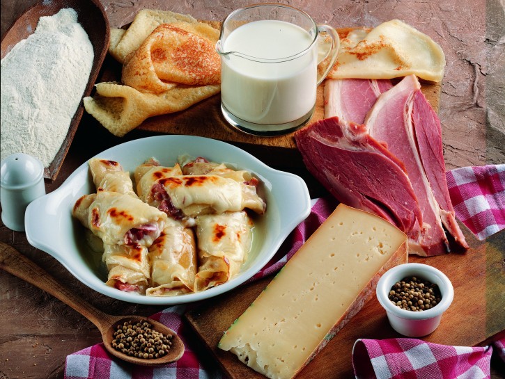 Crespelle alla valdostana