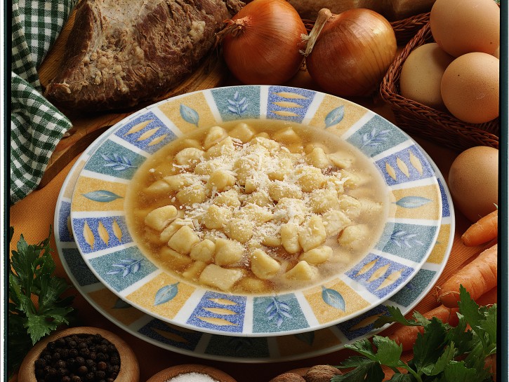 Gnocchetti in brodo