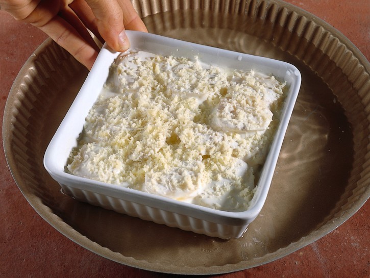Gratin di patate con panna