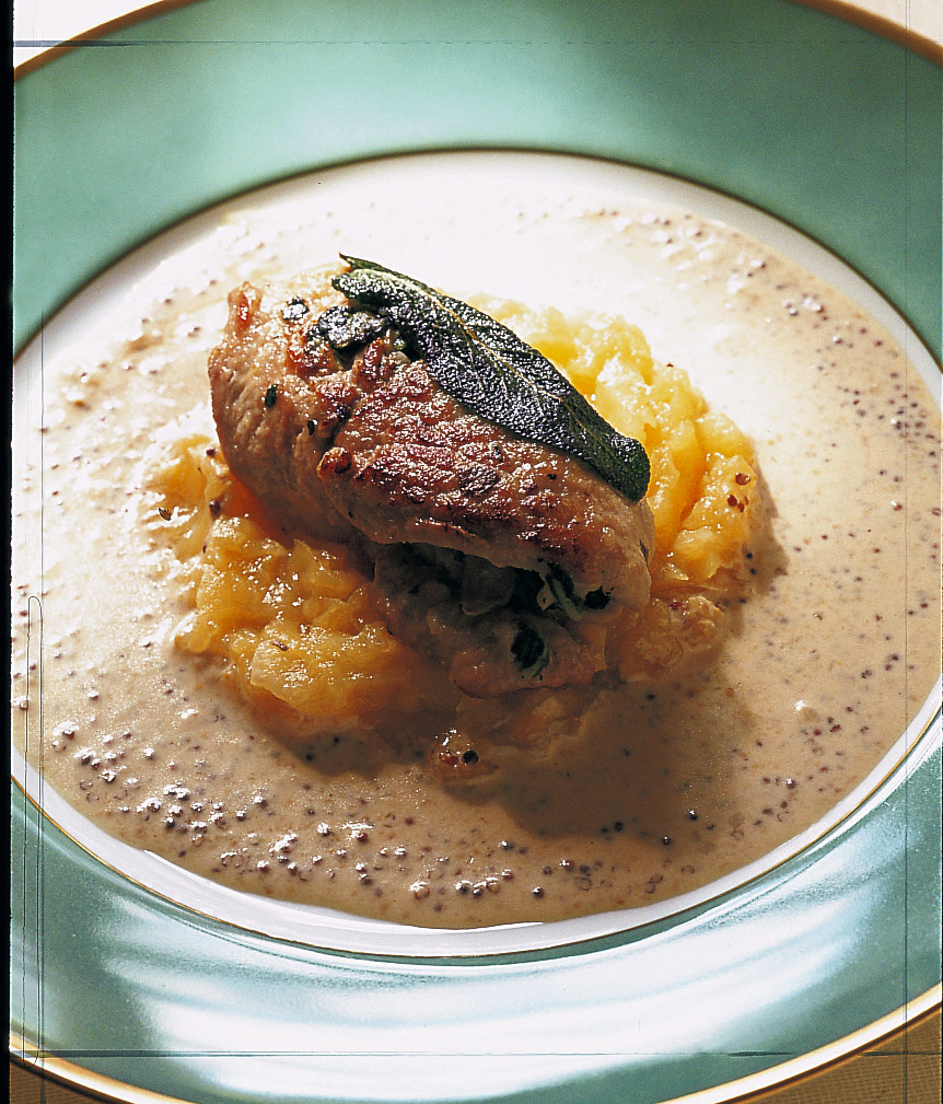 Ricetta Involtini ripieni di bietole con mele cotte ...