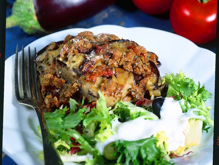 Moussaka di melanzane