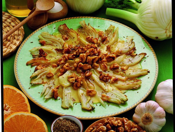 Insalata di finocchi e noci