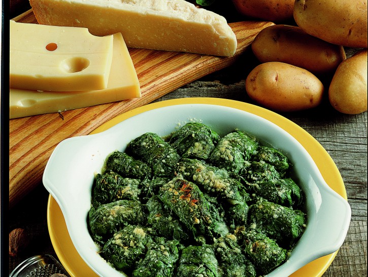 Involtini di spinaci