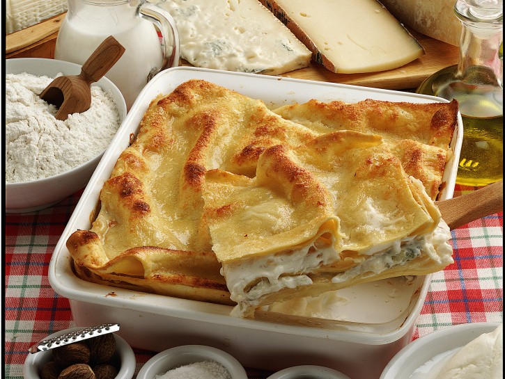 Lasagne ai quattro formaggi