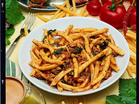 Maccheroni con lu ceppe