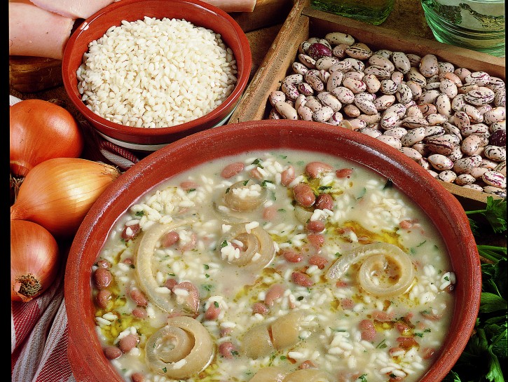 Minestra di fagioli e cotenne