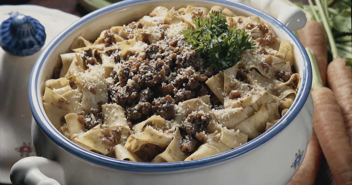 Ricetta Pappardelle al sugo di lepre Donna Moderna