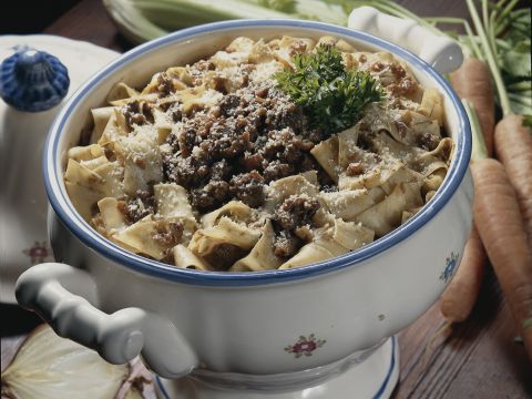 Pappardelle al sugo di lepre