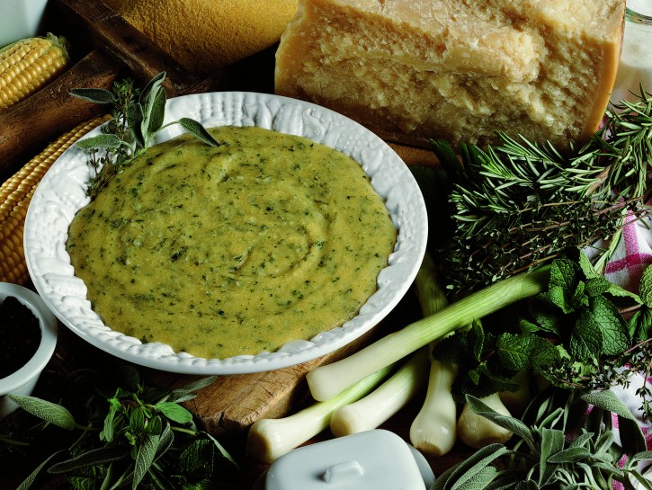 Polenta alle erbe