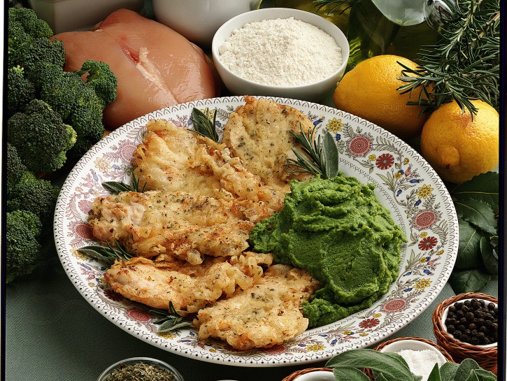 Pollo marinato e fritto