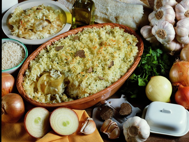 Riso e baccalà alla piemontese