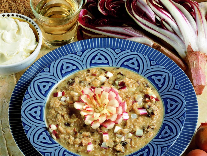 Risotto al radicchio e mascarpone