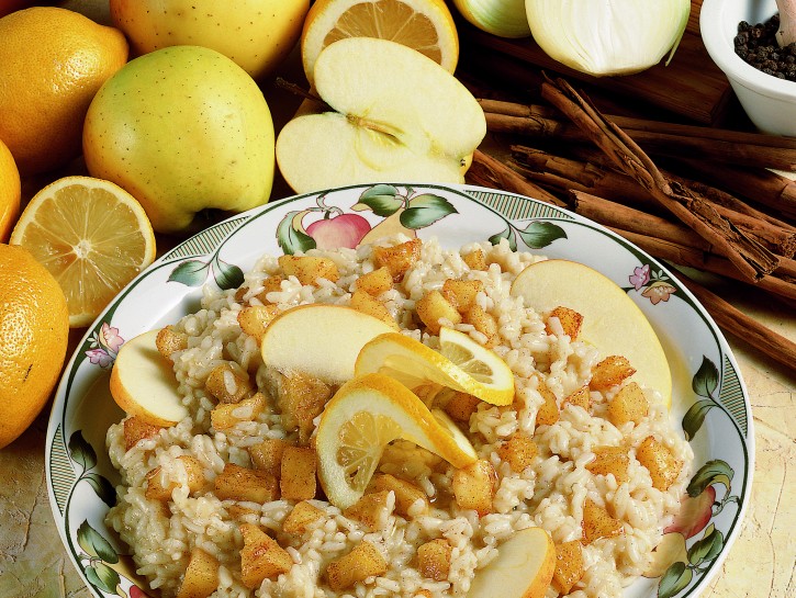 Risotto con le mele