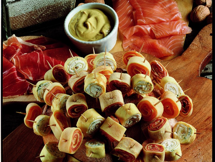 Rotolini di crepes