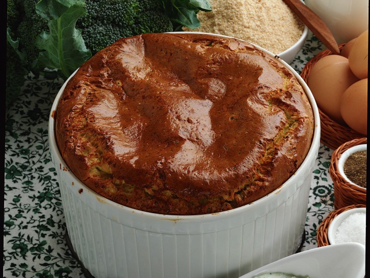 Soufflé di broccoli