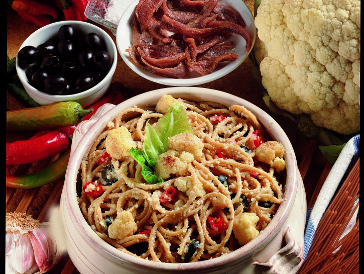 Spaghetti alla crema di cavolfiore